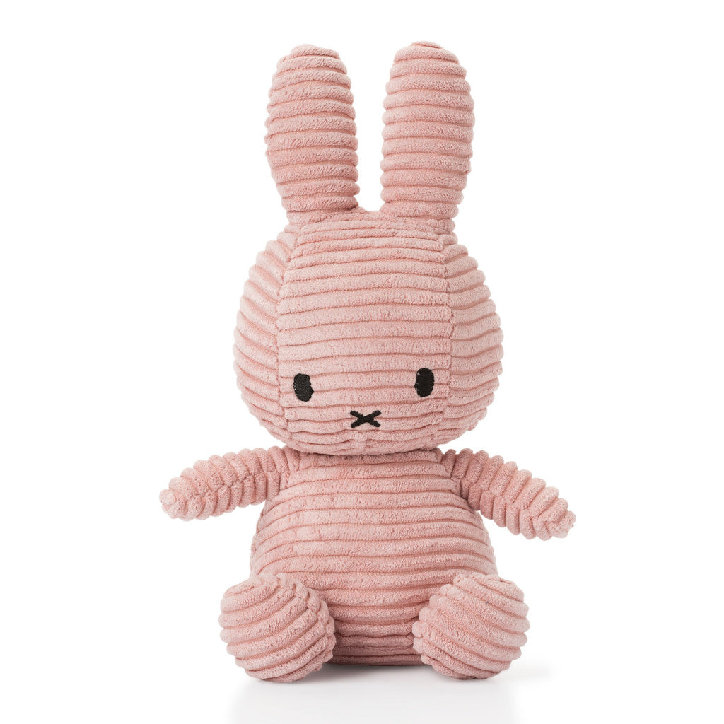 Miffy Corduroy Soft Toy - 24cm Pink | Soren's House