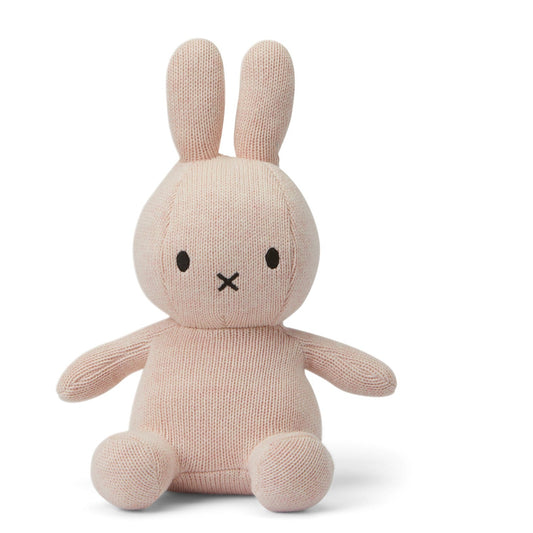 Miffy Organic Cotton Soft Toy - 23cm Soft Pink