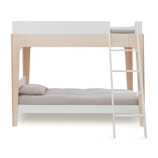 Oeuf NYC Perch Bunk Bed - White & Birch