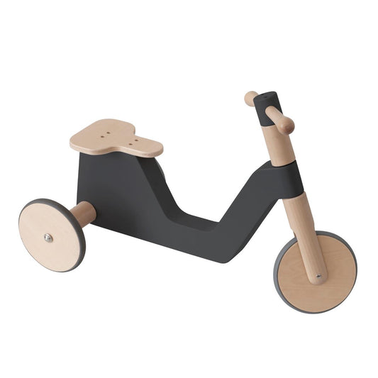 Sebra Wooden Scooter - Black