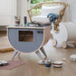 Sebra Wooden Play Kitchen - Elephant Grey