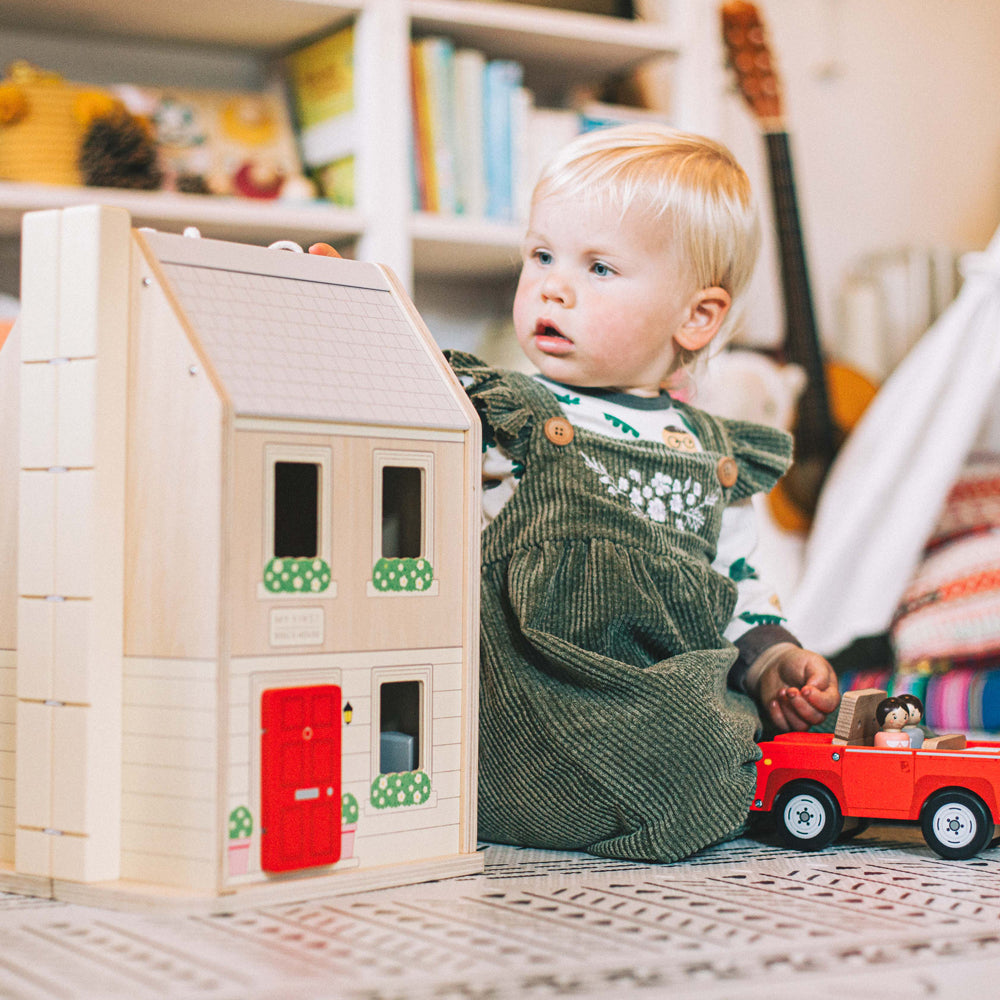 Bigjigs Wooden My First Doll House