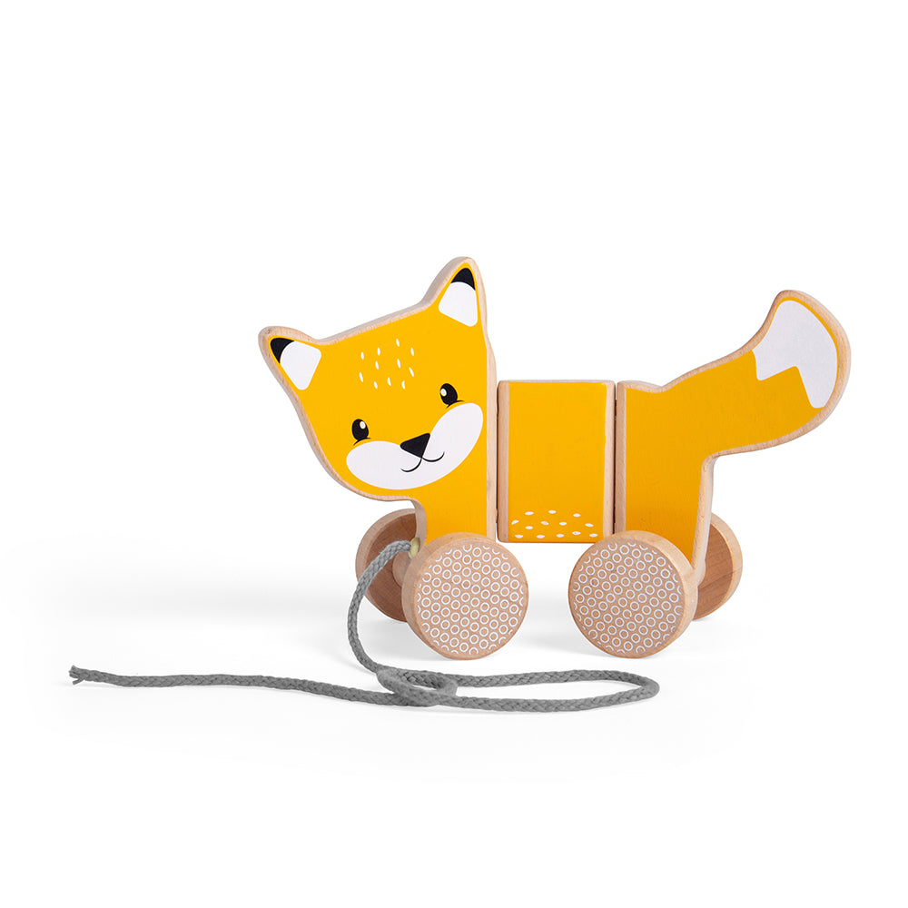 Bigjigs Wooden Pull-Along Fox