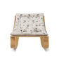Charlie Crane Levo Baby Rocker - Beech with Rose In April Fawn Seat