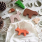 Little Stories Set of 7 Wooden Toy Animals - Woodland Friends