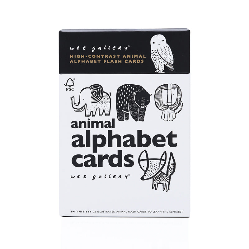 Wee Gallery Animal Alphabet Cards | Soren's House