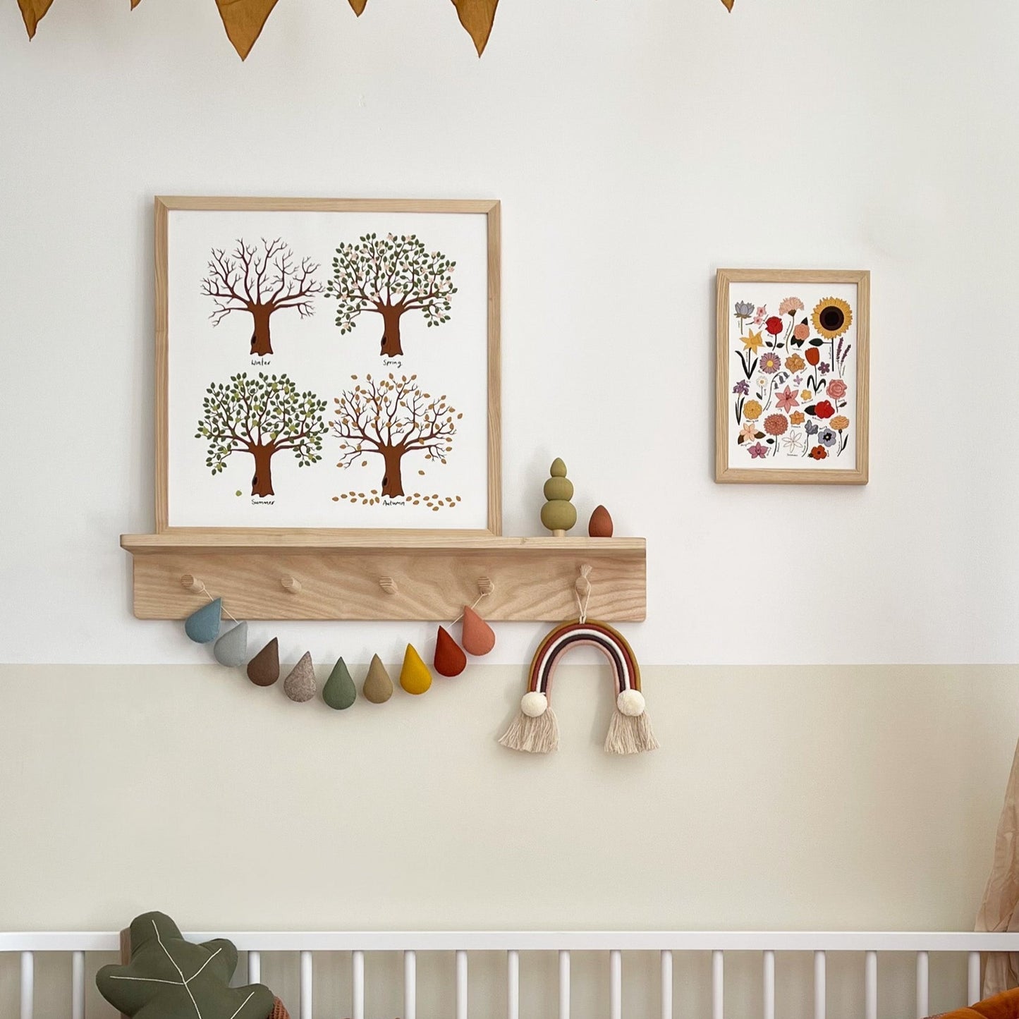 Seasons Art Print by Kid of the Village (2 Sizes Available)
