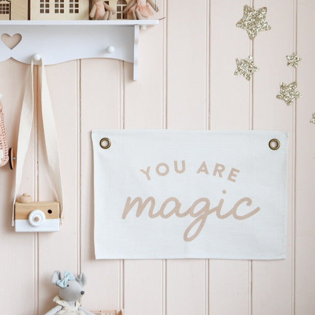 'You Are Magic' Wall Banner by Leonie & The Leopard