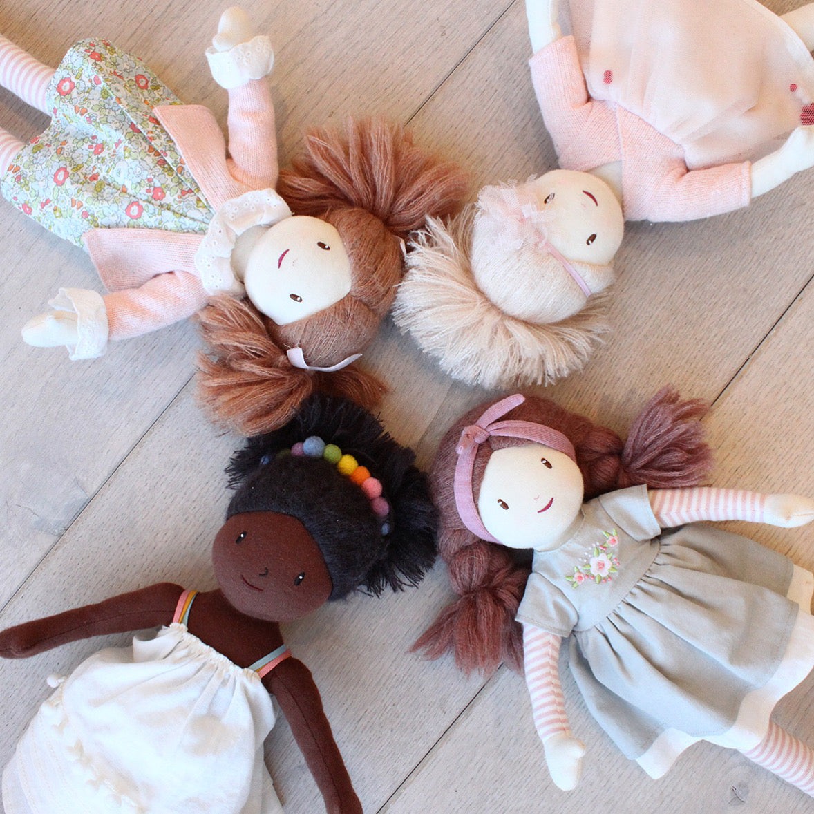 ThreadBear Design Amelie Ballerina Rag Doll