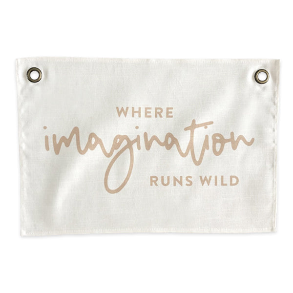 Imagination Wall Banner by Leonie & The Leopard