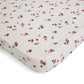 Avery Row Cotbed Fitted Sheet - Peaches