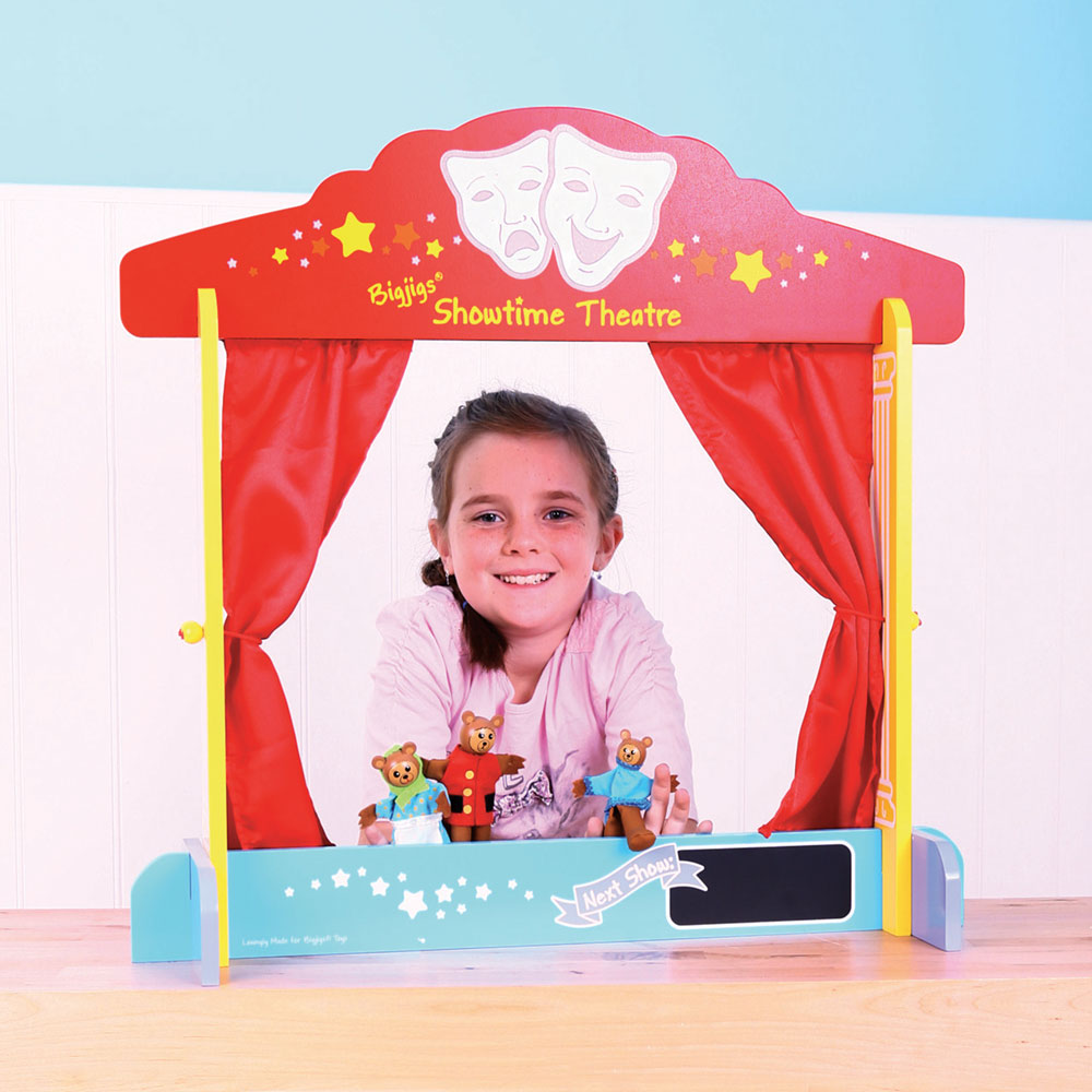 Bigjigs Wooden Table Top Theatre