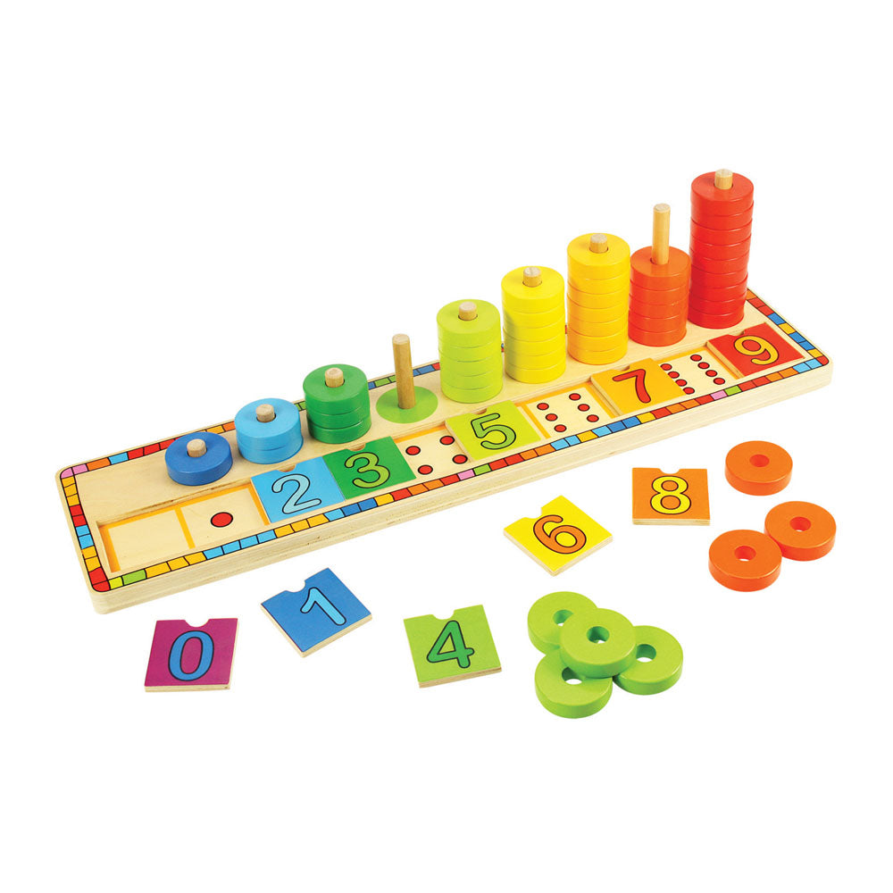 Bigjigs Wooden Learn to Count Game