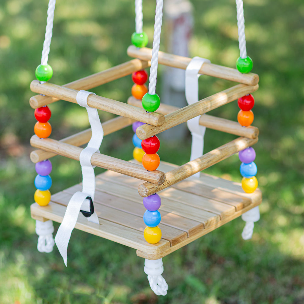 Bigjigs Wooden Cradle Swing