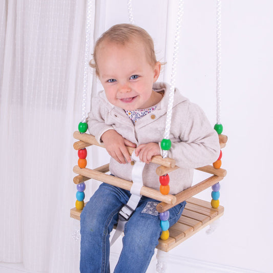 Bigjigs Wooden Cradle Swing