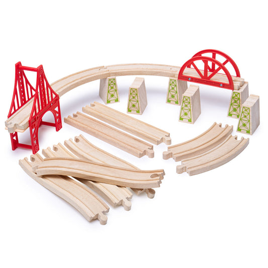 Bigjigs Rail Wooden Bridge Expansion Set