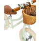 Banwood 'First Go!' Balance Bike & Basket - Pale Mint