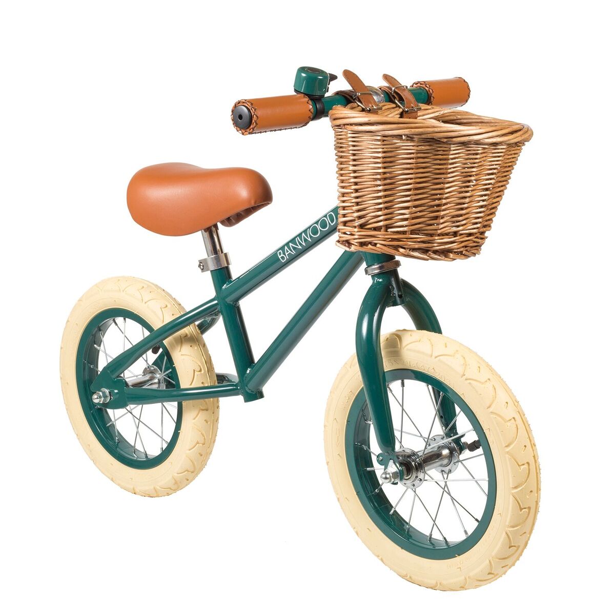 Banwood 'First Go!' Balance Bike - Dark Green