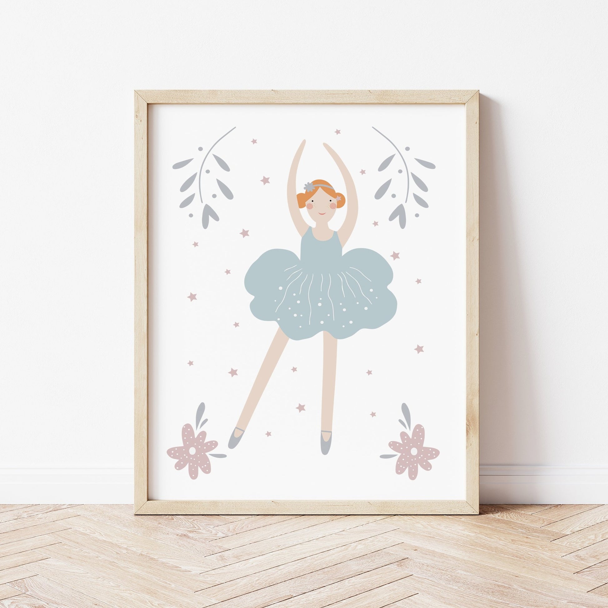 Ballerina Art Print by The Little Jones (3 Sizes Available)