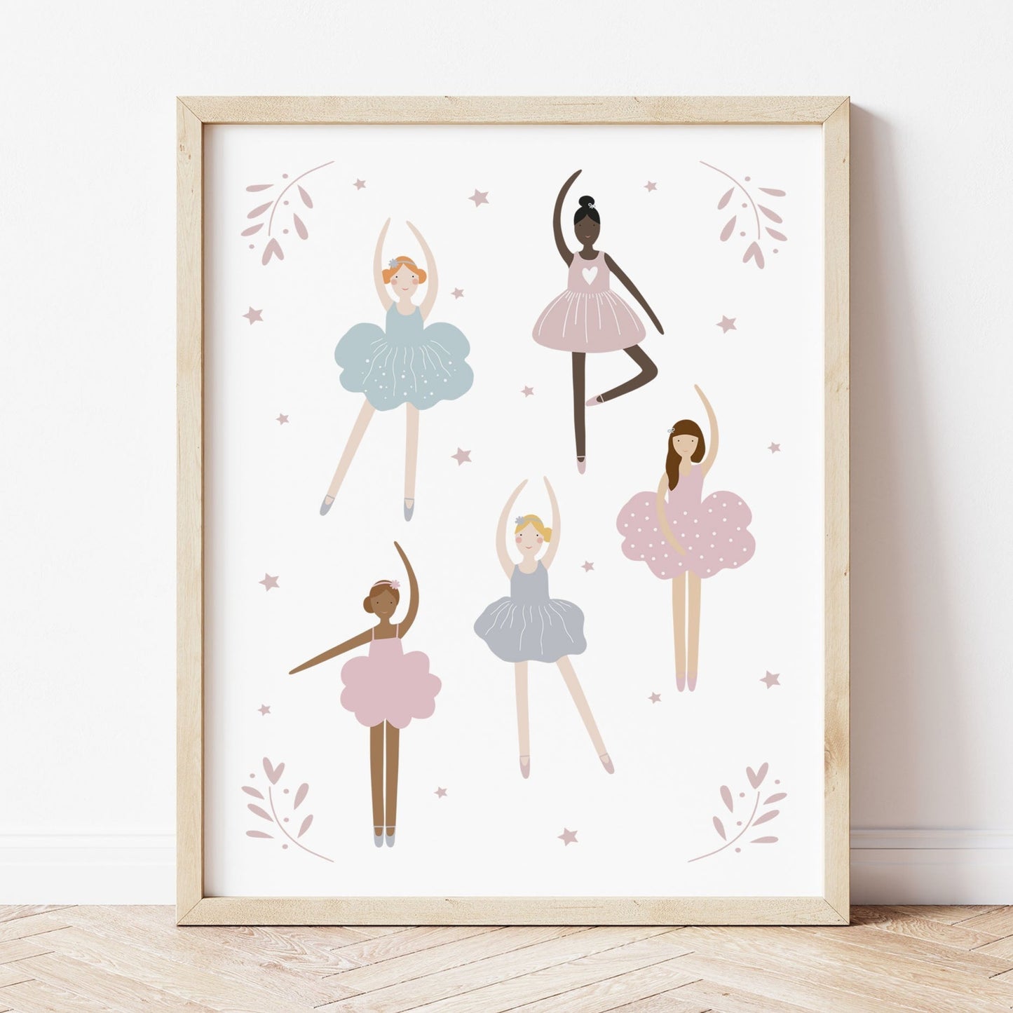 Ballerinas Art Print by The Little Jones (3 Sizes Available)