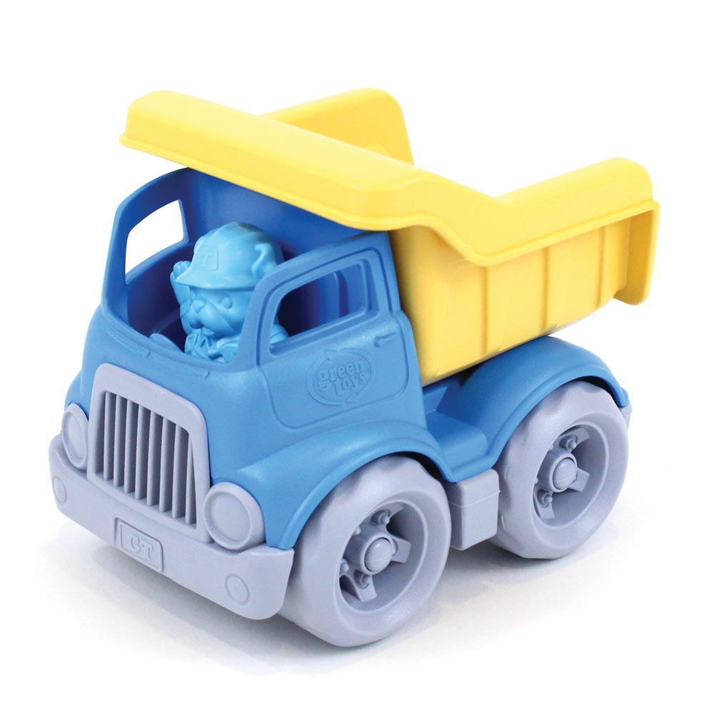 Green Toys Dumper Truck - Yellow & Blue