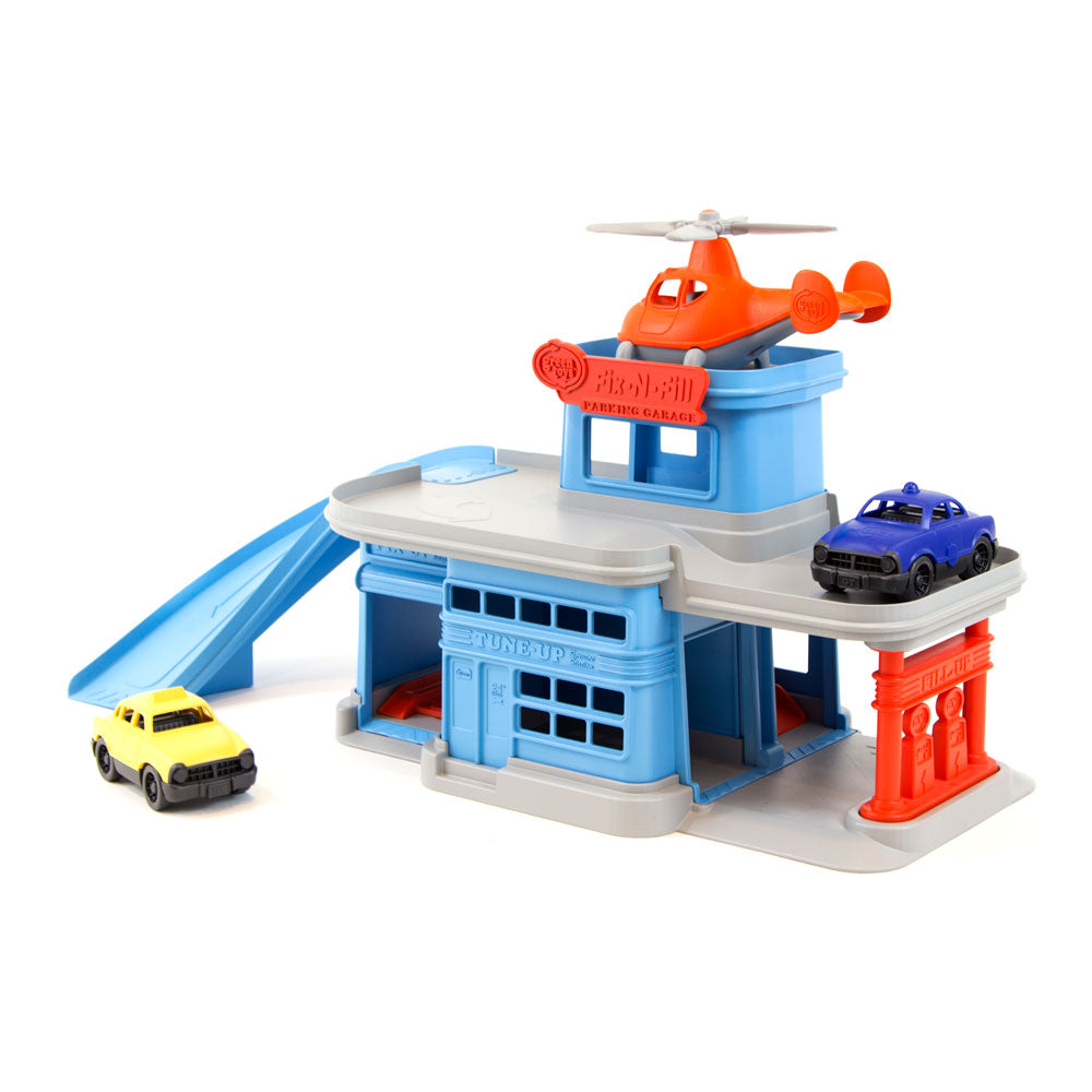 Green Toys Parking Garage Playset