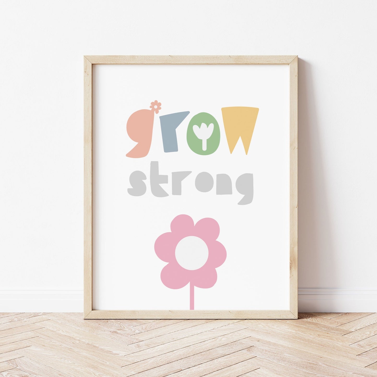 Grow Strong Art Print by The Little Jones (3 Sizes Available)