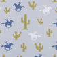 Hibou Home Wallpaper Roll - Cactus Cowboy