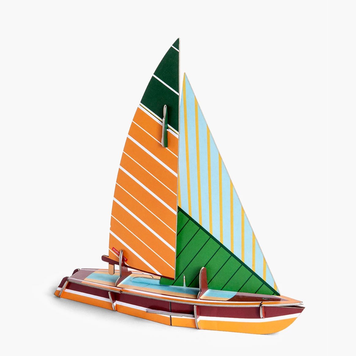 Studio Roof 3D Model - Cool Classic Sailboat