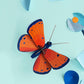 Studio Roof 3D Model Wall Decor - Copper Butterfly