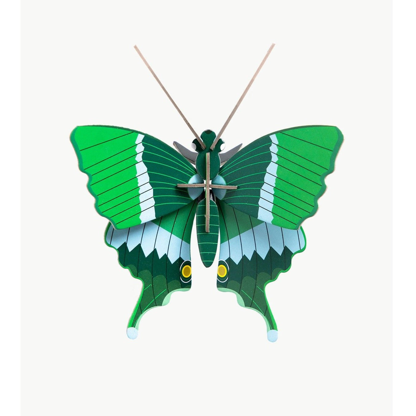 Studio Roof 3D Model Wall Decor - Jade Butterfly