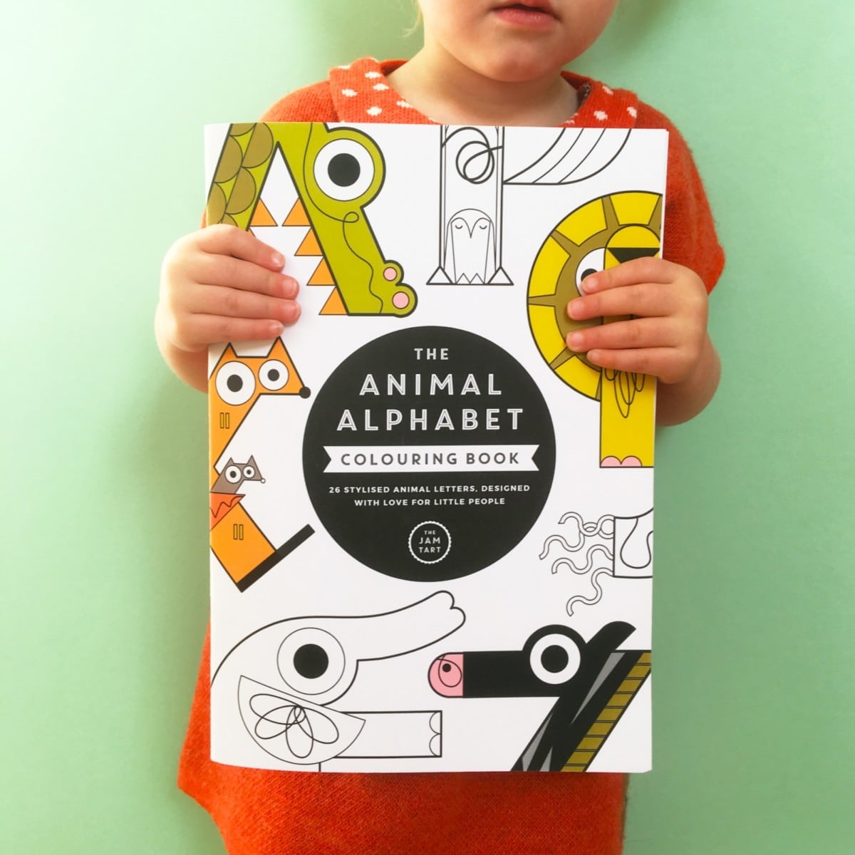Animal Alphabet Colouring Book