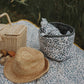 Avery Row Small Quilted Storage Baskets Set of 2 - Nordic Forest