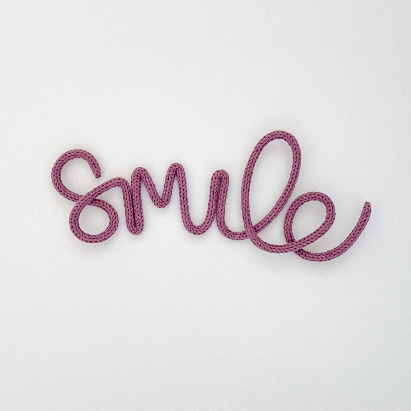 heykiddostudio 'Smile' Word Wall Sign