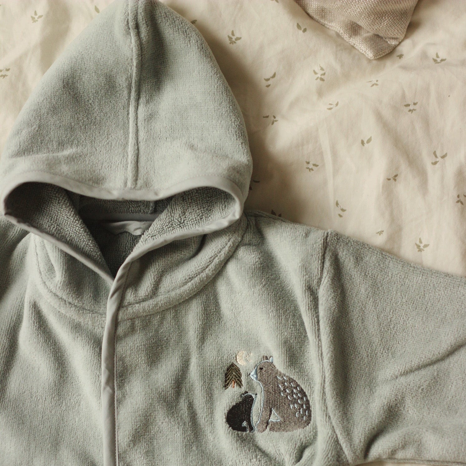 Avery Row Children's Towelling Robe - Bear