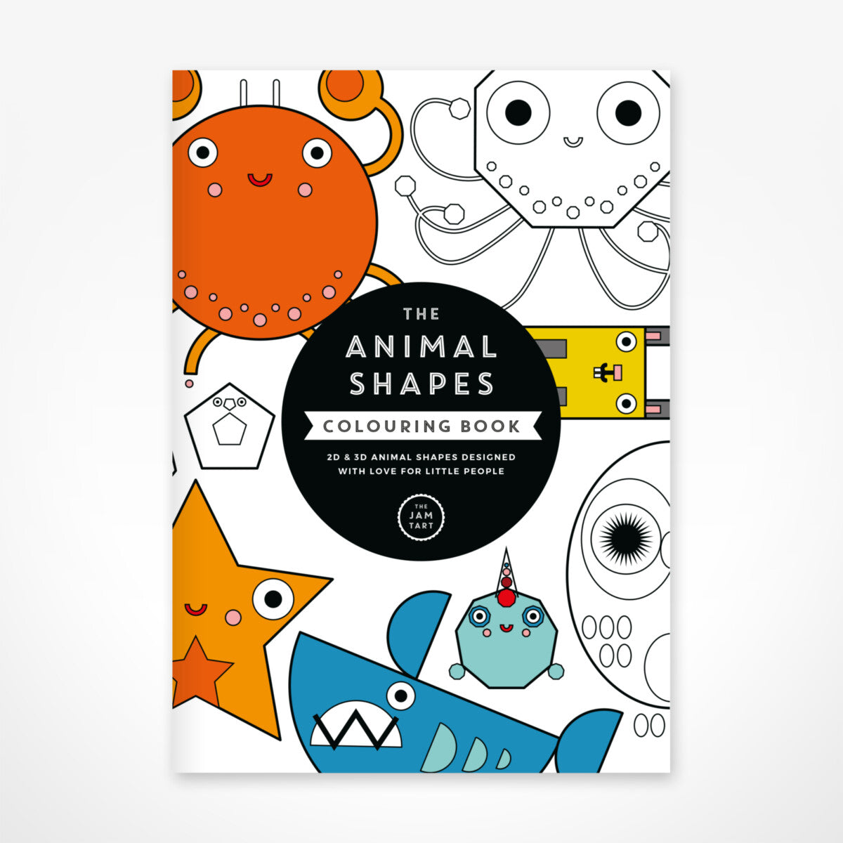 Shapes Colouring Book by The Jam Tart