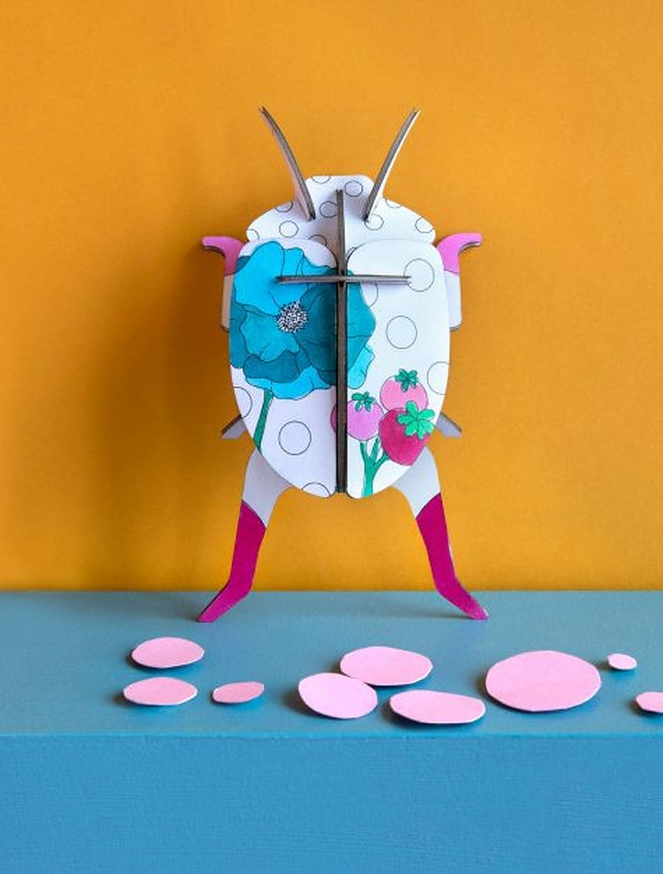 Studio Roof 3D Model - DIY Lady Beetle
