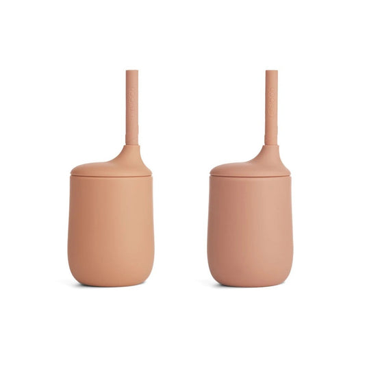 Liewood Ellis Sippy Cup - 2 Pk - Tuscany Rose/Pale Tuscany Mix