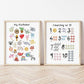 Counting to 10 Art Print by The Little Jones (15 Sizes Available)