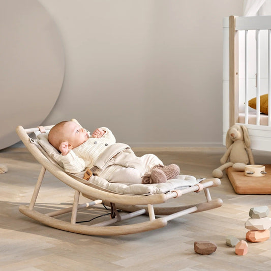 Oliver Furniture Wood Baby & Toddler Rocker - Oak/Nature