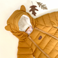 Toastie Kids Quilted Onesie - Honey
