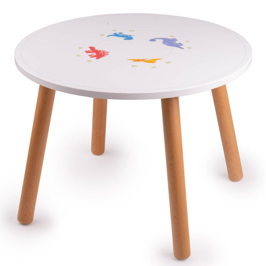 Tidlo Wooden Dinosaur Table