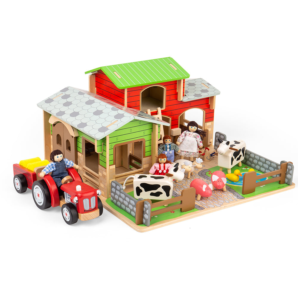 Tidlo Cobblestone Farm Toy Bundle