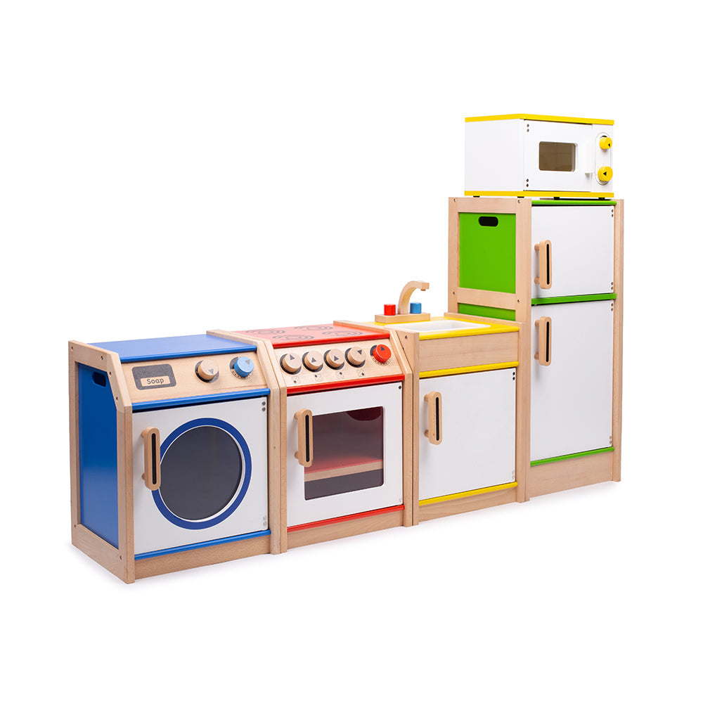 Tidlo Wooden Play Kitchen Bundle
