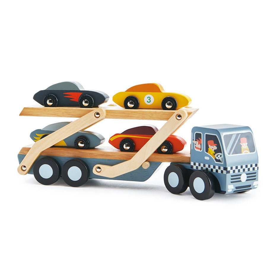 Tender Leaf Toys Car Transporter