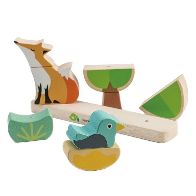 Tender Leaf Toys - Wooden Foxy Magnetic Stacker