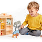 Tender Leaf Toys 8 Safari Animals & Shelf