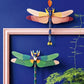 Studio Roof 3D Model Wall Decor - Giant Green Dragonfly