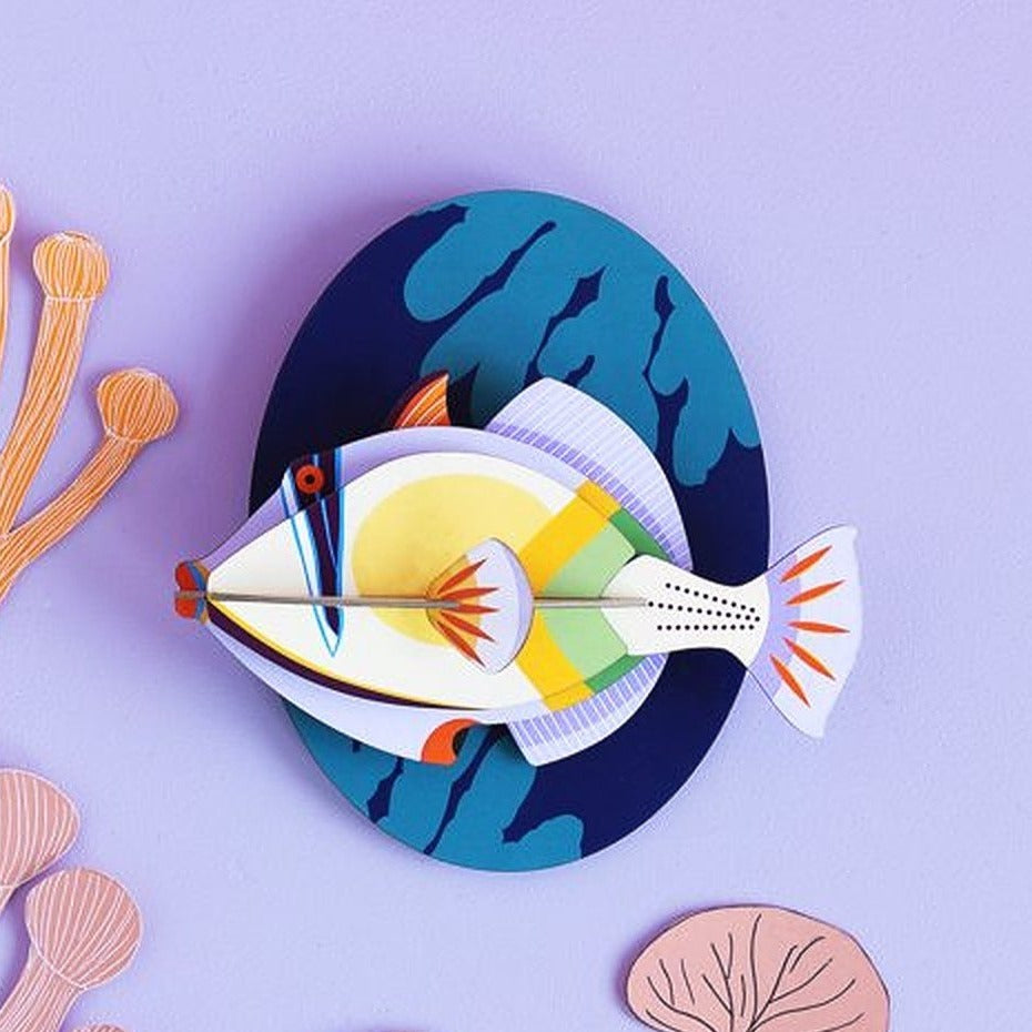 Studio Roof 3D Model Wall Decor - Picasso Fish