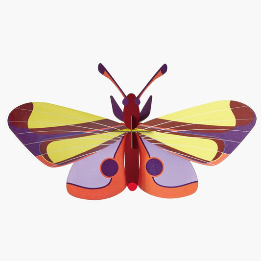 Studio Roof 3D Model Wall Decor - Purple Eyed Butterfly
